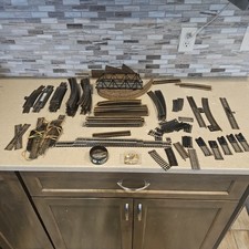 Huge Vintage Mixed Lot  100 Pieces ATLAS HO TRACK Straight, Curve, Switches 