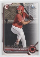 2022 Bowman Prospects Braylin Minier #BP-93 7at