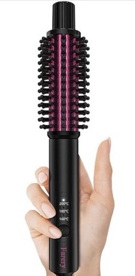 Mini Thermo Hot Brush Lockenstab 25 mm Haar klein Glätteisen Lockenstab