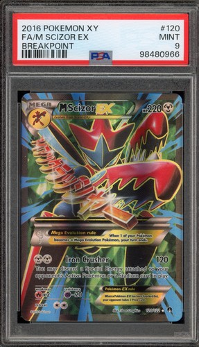 M Scizor-EX graded PSA 9 for sale on eBay