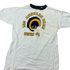 Vintage 70s Los Angeles Rams NFL ringer T-shirt XS/S