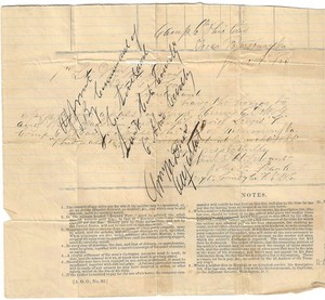 June 1863 6th Ohio Cavalry Pass To Richmond VA Handwritten Civil War OH Virginia
