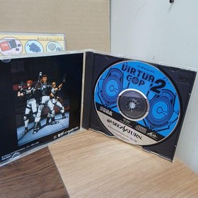 Virtua Cop 2 Sega Saturn Gun Shooting Game Japan ra