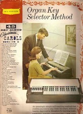Audion Organ Key Selector Method: 45 Most Beloved Christmas Carols