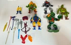 Vintage MOTU 1980's He-Man Toys Lot Action Figures For Parts / Repair