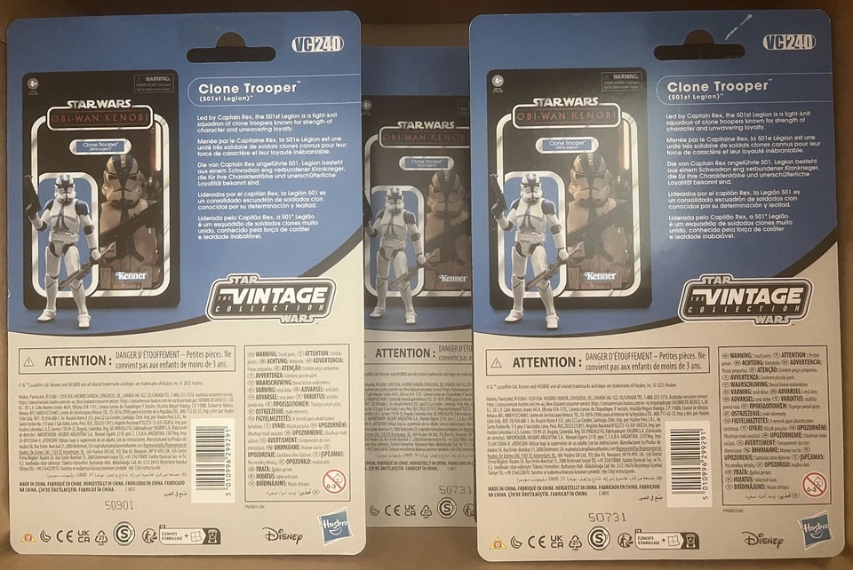 STAR WARS Lot of 10 Vintage Collection CLONE TROOPER VC240 501ST LEGION Figures - Image 3 of 3