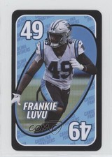 2024 Uno Fandom NFL Carolina Panthers Blue Frankie Luvu #49 0c4