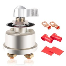 300A High Current Battery Disconnect Switch 12V-24V Heavy Duty, Battery...