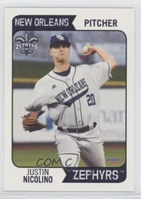 2016 Choice New Orleans Zephyrs Justin Nicolino #19