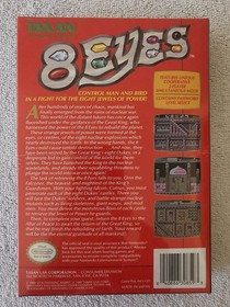 8 Eyes Nintendo Entertainment System, 1990 Nes New Factory Sealed V or H Seam