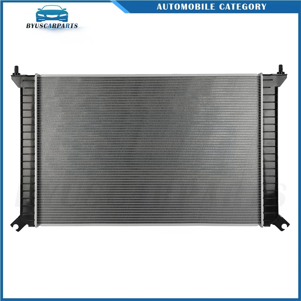 Aluminum Radiator For 2011-2016 Chevrolet Silverado/GMC Sierra 2500 HD 3500 HD Foto 2 de 4