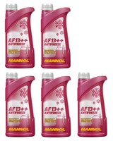 5L Mannol 4115 AF13++ Antifreeze KüHlerfrostschutz - Konzentrat 5X1L