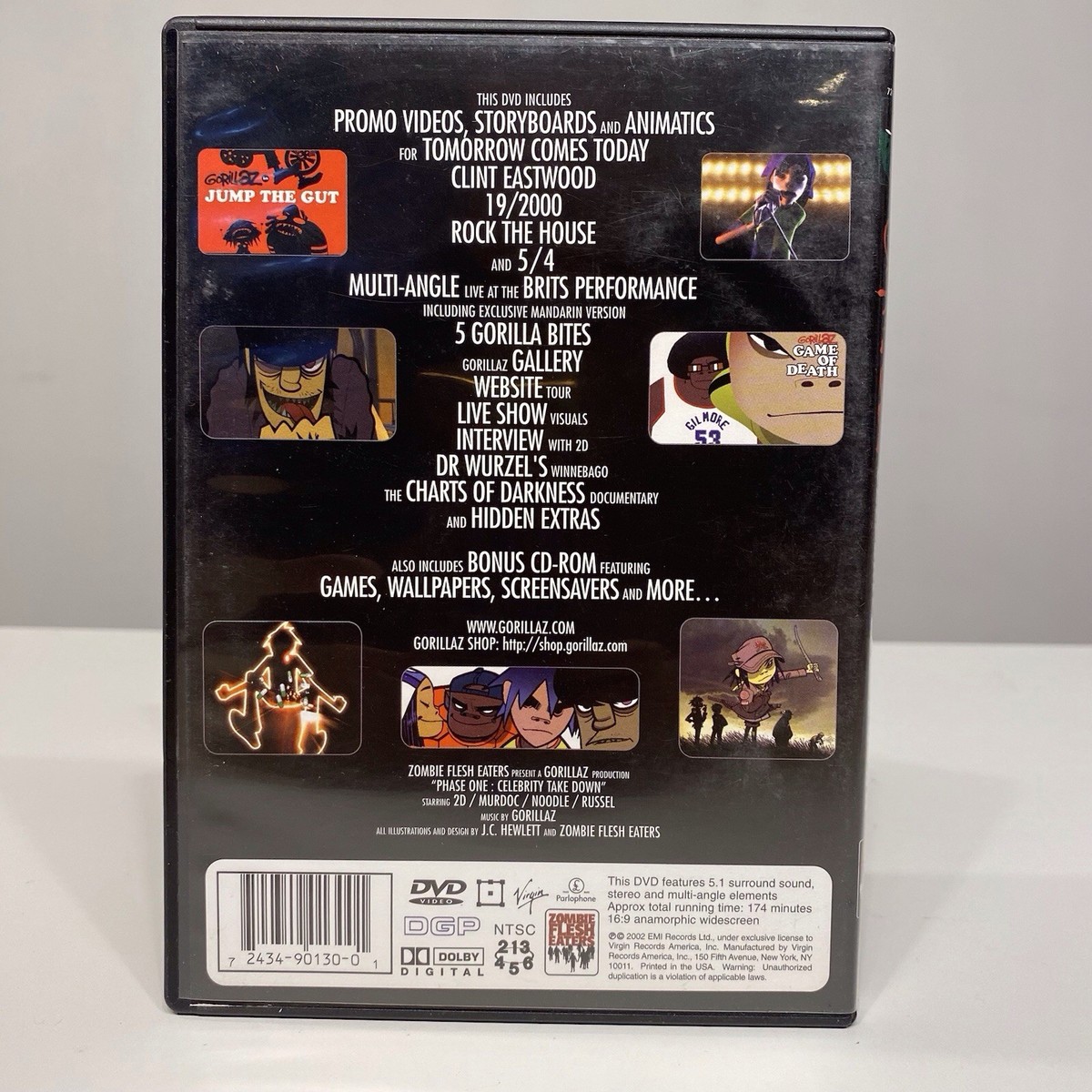 Gorillaz - Phase One: Celebrity Take Down (DVD, 2002) for sale