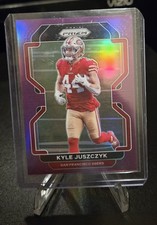 2021 Panini Prizm Kyle Juszczyk Purple Prizm 118/125 49ers Super Bowl #57