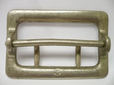 Vintage North & Judd Anchor Dual Two Prong Rectangular Replacement Belt Buckle