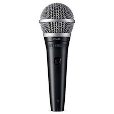 Microphone A Fil Shure Pga48 XLR Noir Et Argent