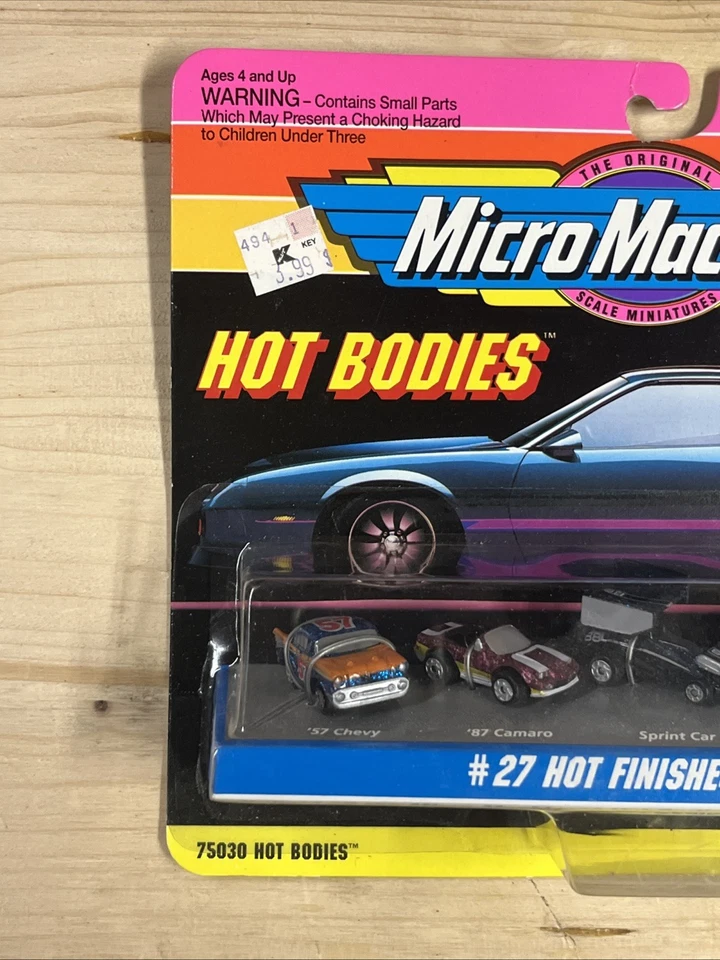 Micro Machines Hot Bodies #27 Hot Finishes Galoob 1993 75030 - Image 2 of 4