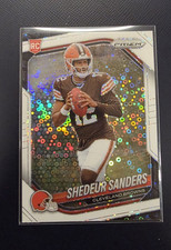 Panini 2025 Prizm White Disco Shedeur Sanders Rookie #302 Cleveland Browns NFL