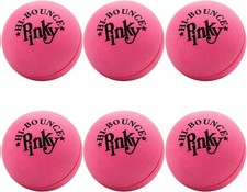 6 Pack Spalding High-Bounce Ball Rubber-Handball Bouncy Balls for Kids and Adult