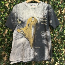 Vintage Isaiah 40:31 Soar On wings Like eagles AOP Eagle Jesus Bible T-Shirt L
