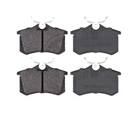 Kit BremsbeläGe Hintere BremsklöTze FüR Peugeot 307 CC (3B)