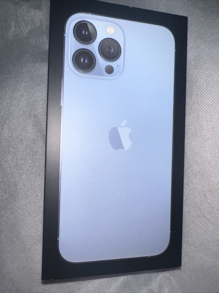 BOX ONLY Apple iPhone 13 Pro Sierra Blue | eBay