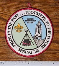 DC Maryland Virginia NCAC 1985 George Washington District Virginia Space Patch