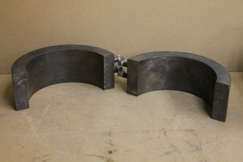 Calentador de banda fundida, 1600 vatios, barril de extrusora solo calor 220 V, 6 1/2" bronce de identificación - Imagen 3 de 4