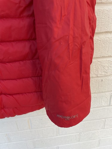 Berghaus Jacket Mens Large Red Hydrodown 600 Puffer Coat Feather Down Reversible - Picture 5 of 10