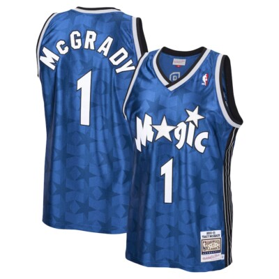 Tracy McGrady Blue Orlando Magic Mitchell & Ness Authentic Road Jersey 00/01