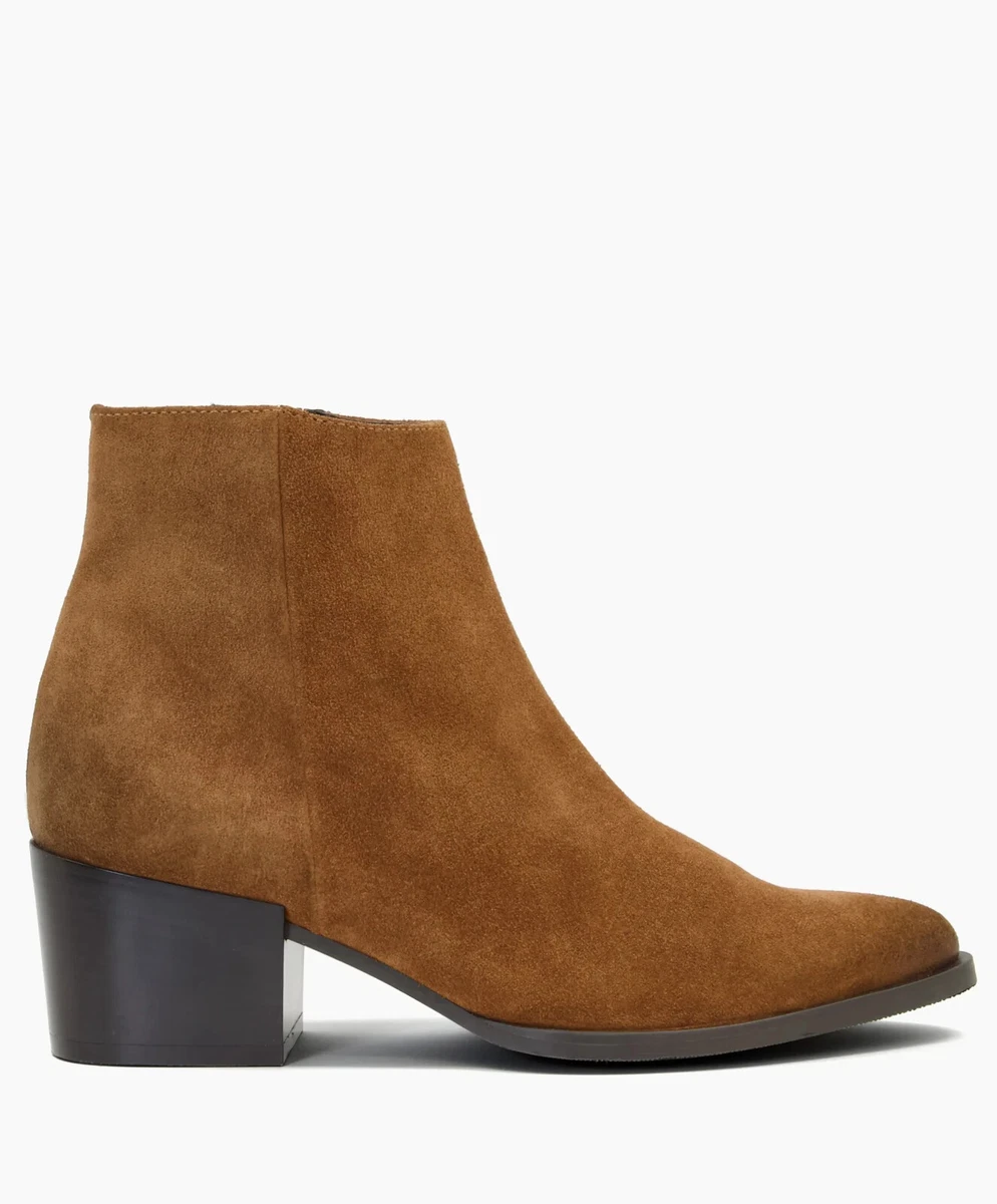 Dune London Patten Suede Western Ankle Boots Sz. 8 MSRP 195 eBay