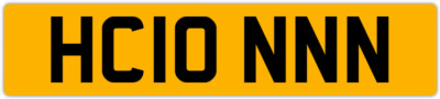 CONNOR   CONNY CON CONS CONNA CONNER PRIVATE REGISTRATION NUMBER PLATE HC10 NNN