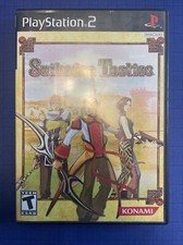 Suikoden Tactics (Sony PlayStation 2, 2005) Game, Soundtrack, Repro Case (Read)
