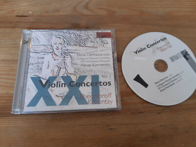 CD Klassik Elena Denisova - Violin Concertos XXI - Vol.1 (6 Song) TYXART jc