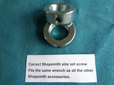 2 HEAVY DUTY STEEL STOP COLLARS MADE IN USA FOR SHOPSMITH MARK VII POWER PRO 