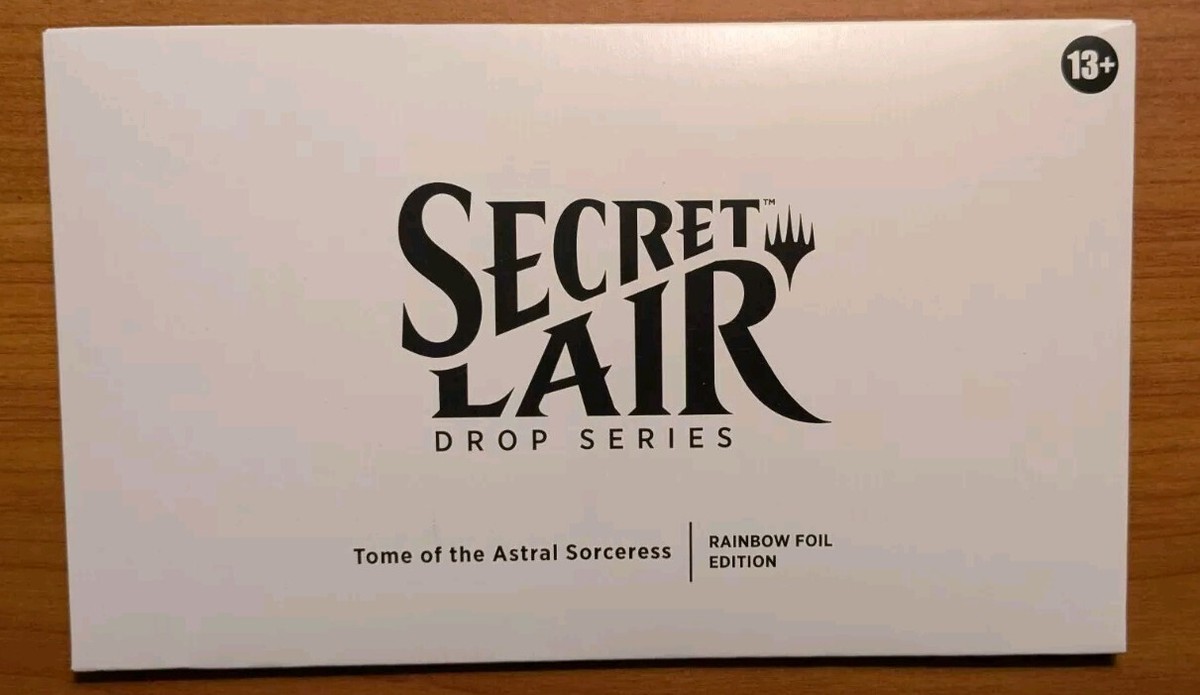 Tome of the Astral Sorceress secret lair FOIL sealed mtg