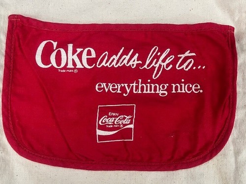 Vintage Coca Cola Coke Tote Bag "Coke Adds Life to... Everything Nice." - 第 6/11 張圖片