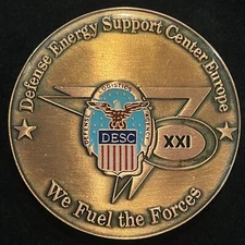 Defense Energy Support Center Europe Defense Logistics Agency DLA Challenge Coin