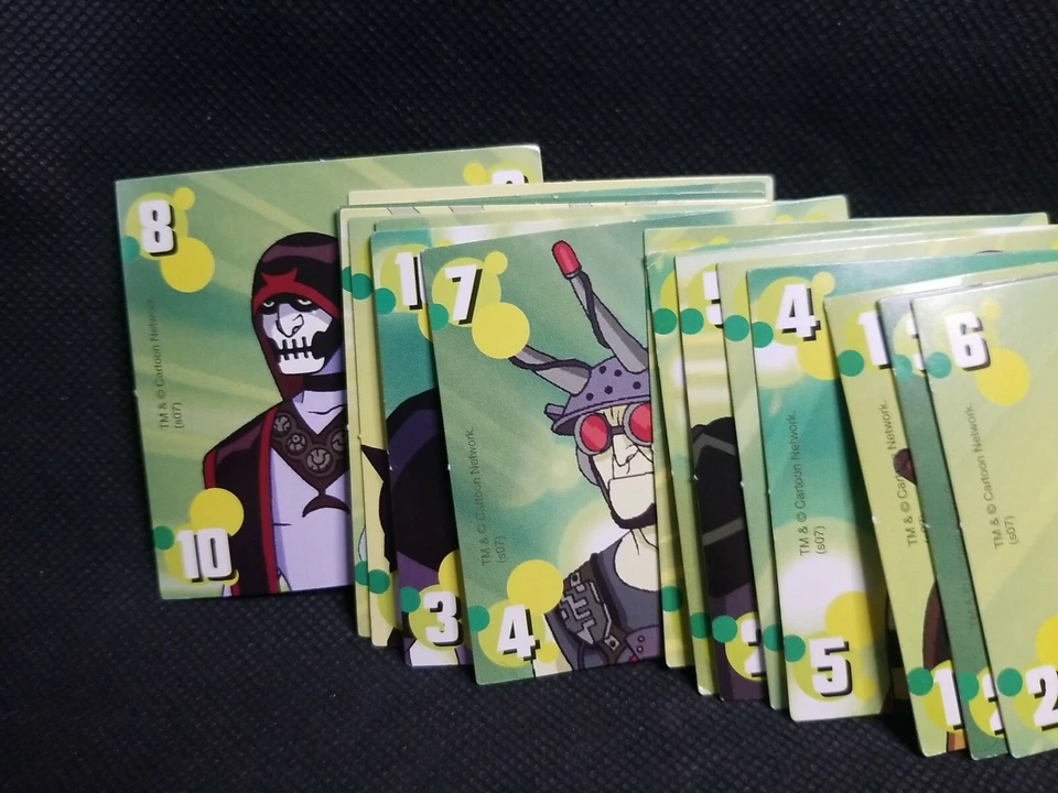 Ben 10 Aliens vs Villains Board Game Cartoon Network Part 18 Villain Cards ** - Image 2 of 3