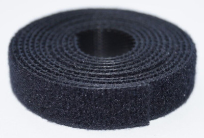 Klettband Back to Back 10mm breit lfm. Klettverschluss Klett Gurt Band Streifen