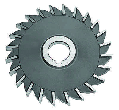 5 x 5/8 x 1-1/4'' HSS Side Milling Cutter - Straight Tooth