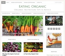 * ORGANIC FOODS *  turnkey website business for sale with AUTO UPDATING CONTENT!
