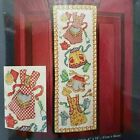Retro Kitchen Aprons Cross Stitch Kit Bellpull Hanger Included Needle Treasures