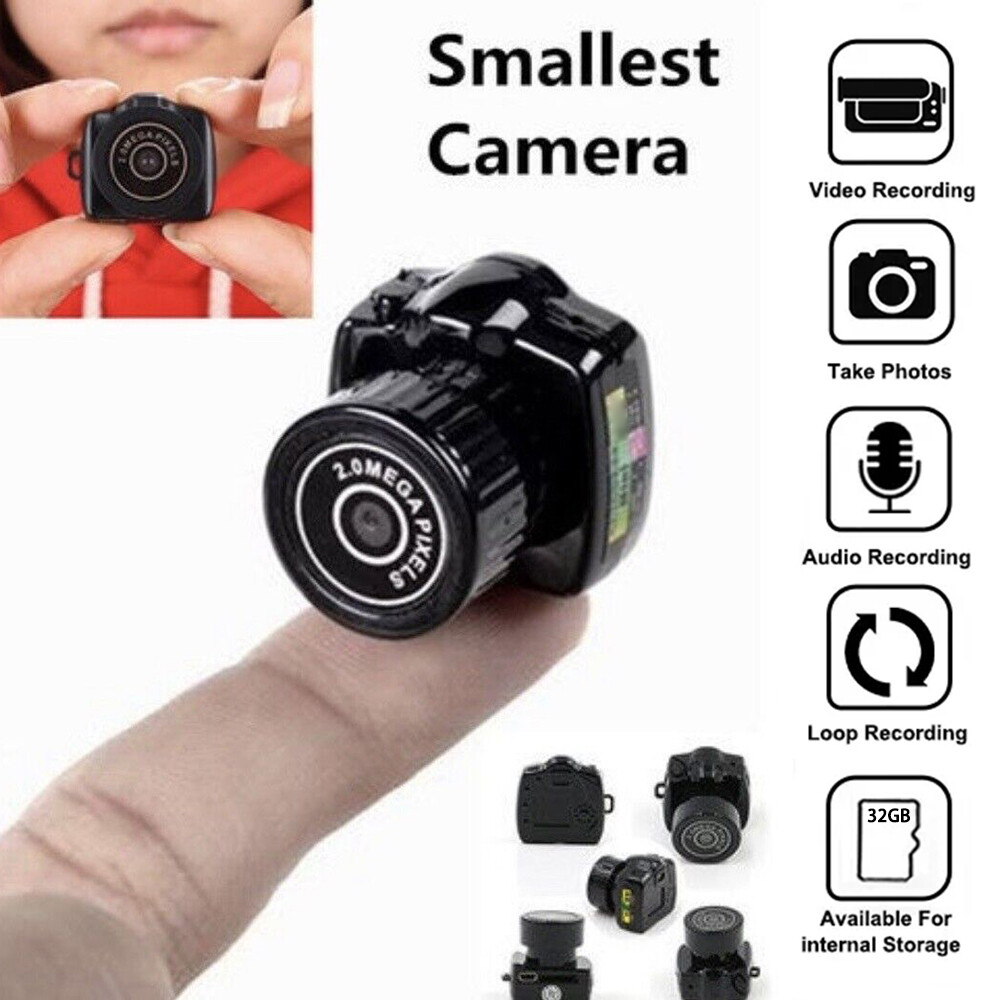 Tiny Mini Camera HD Video Recorder Camcorder Portable Small 640