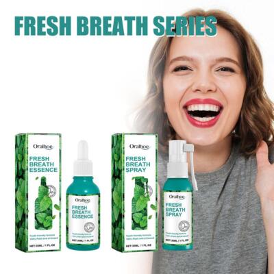 30ml Bad Breath Removing Drops - Fresh Breath Professional FormulaOral Care 1pcs