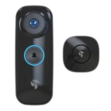 Toucan Wireless Video Doorbell 180 Degree With Wireless Doorbell Chime NIB