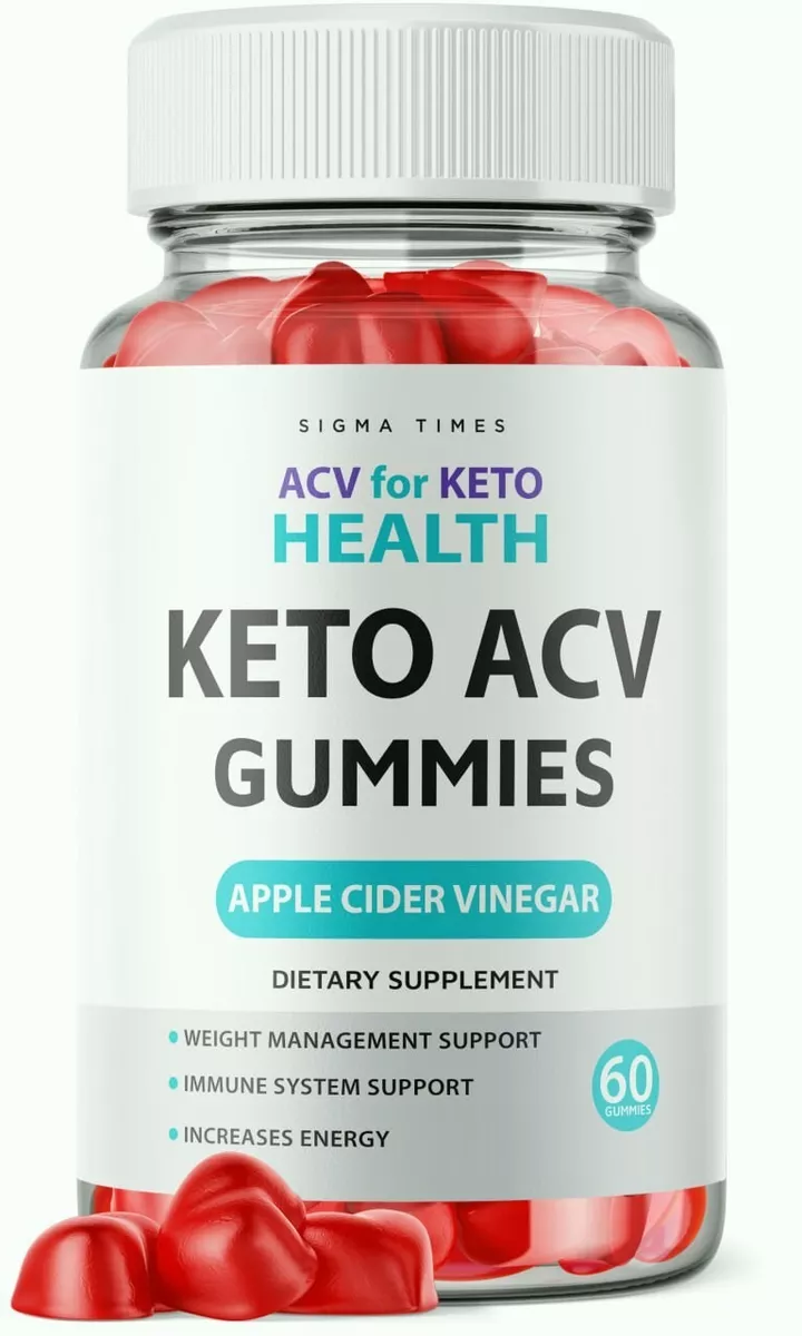 ACV for Keto Health Gummies - ACV Health Keto 750mg For Weight Loss (1 Bottle) | eBay