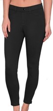 Hue Women's Khaki Skimmer Leggings Black X-SMALL 0-2 w26"