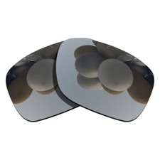 Silver Anti Scratch Polarized Replacement Lenses For-Oakley Turbine OO9263