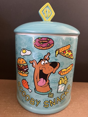 Brand New Scooby -Doo~ Scooby Snacks Cookie Jar Canister QUALITY HEAVY